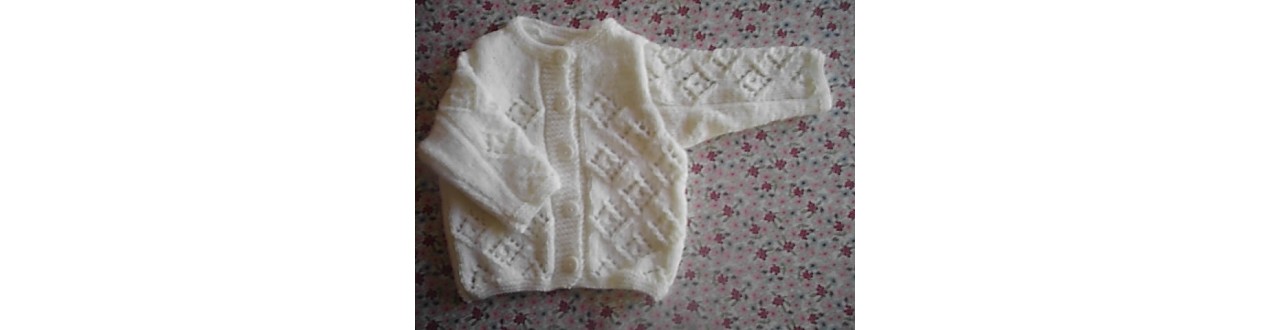 Gilet & Cardigan Bébé Fille et Garçon en tricot - Prémat à 36 mois