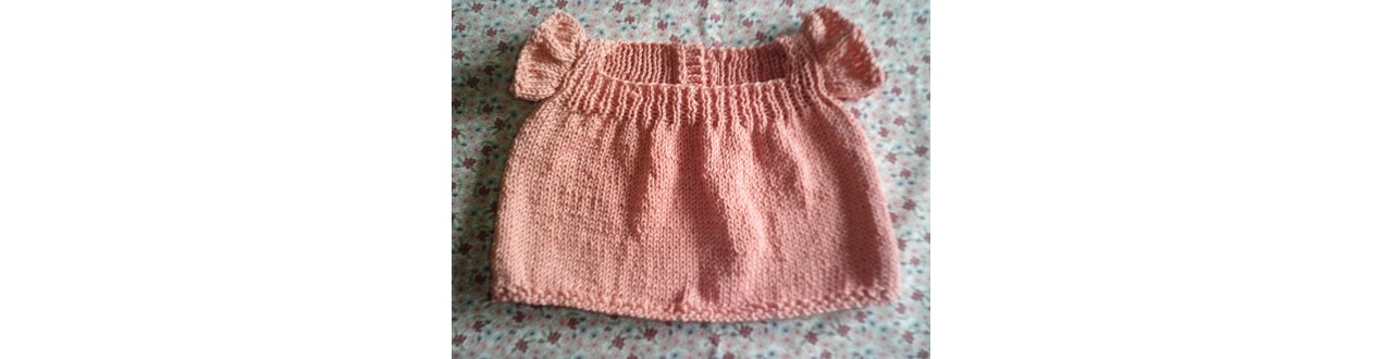 Blouses bébé et polos bébé tricot pour bébé fille et bébé garçon